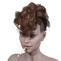 Neiva with Cig and Smoke and Gothic Hair 1